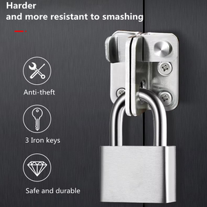 <span class=keywords><strong>Cadenas</strong></span> en acier inoxydable étanche et anticorrosion 30-60MM avec anse courte/longue - Product Image 1