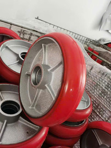 Rueda de Montacargas Industrial de Alta Resistencia con Núcleo de Hierro y PU de 4, 5, 6, 8 Pulgadas, Capacidad de Carga de 770 Libras, Precio de Fábrica - Product Image 2