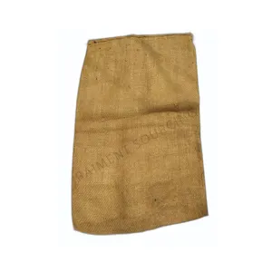 Gouden Vezel 'S Milieuvriendelijke Hoge Kwaliteit Raiment Sourcing Gefabriceerde Jute Gunny Bags Duurzame Stijl Voor Elke Lading Oem