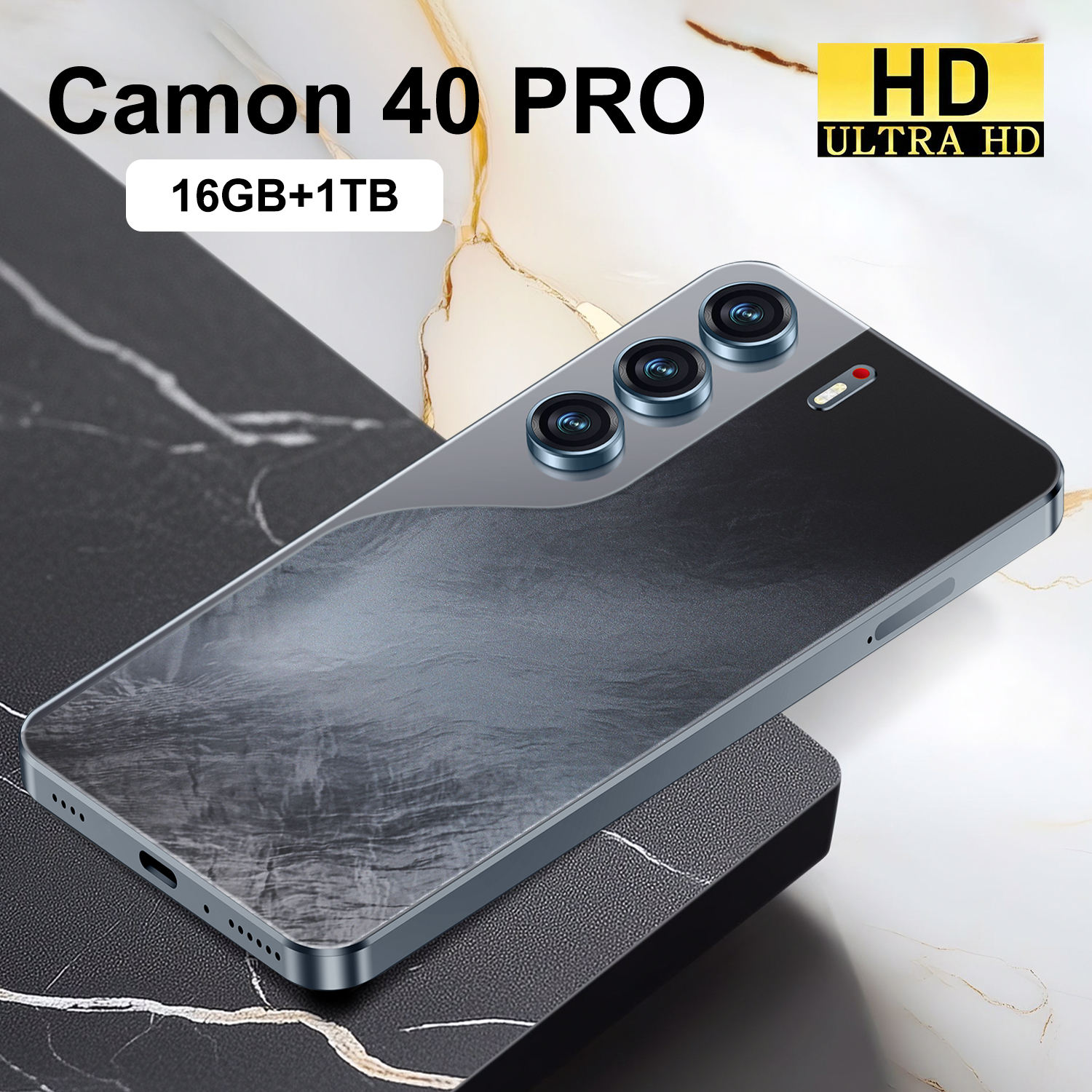 CAMON 40 Pro 5G Dual SIM Free Global 版 Camon 40 5G Unlocked Dual SIM Mobile Pro with Octa Core CPU