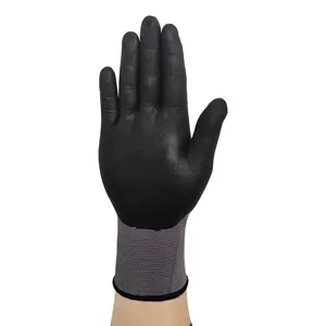 Factory Direct Sale Wear-resistant Garden Work Gloves And Breathable Knitting Nylon Gardening Work Safety Gloves