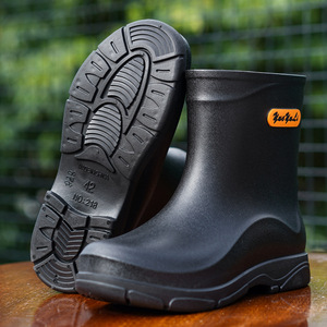 Factory Custom Waterproof Combat <strong>Boots</strong> for Worker Safety Hunting Fishing Farming Bulk Orders PVC New Designs Gumboots <strong>Rain</strong> <strong>Boots</strong> - Product Image 4