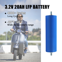 Batterie EVE C40 3.2V 20Ah Lifepo4, batterie lithium-ion cylindrique, cellule Lifepo4 40135 pour système de stockage d'énergie domestique 12V 24V 48V