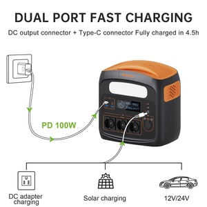 Station d'alimentation portable Newsmy <span class=keywords><strong>NECESPOW</strong></span> N1200 1200W Prix d'usine avec panneau solaire avec une longue durée de vie Fournisseur d'énergie 921Wh - Product Image 4