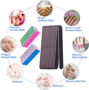 <span class=keywords><strong>12</strong></span> Pcs Công Cụ Làm Móng Tay Kit 4 Cách Miếng Bọt Biển Móng Tay Đệm Biểu Tượng Tùy Chỉnh Có Thể Giặt Màu Đen Giấy nhám Móng Tay Tập Tin Chuyên Nghiệp <span class=keywords><strong>Nail</strong></span> Nguồn Cung Cấp Thiết Lập - Product Image 2
