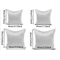 Taie d'oreiller en satin 100% polyester imitant la soie, style hôtel moderne, unie, 30x50cm/40x40cm, fermeture éclair, décoration intérieure, 1 pièce