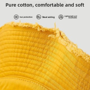 Chapeau Bob Ajustable Personnalisable avec Cordon de Serrage, Chapeau de Pêcheur Anti-UV avec <span class=keywords><strong>Boucle</strong></span> Rétractable pour Hommes et Femmes - Product Image 3