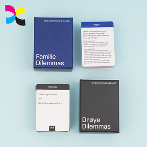Servicio <span class=keywords><strong>de</strong></span> impresión OEM Naipes Cartas <span class=keywords><strong>de</strong></span> juego para <span class=keywords><strong>beber</strong></span> personalizadas - Product Image 1