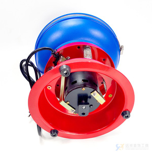 Petite machine à polir par vibration, diamètre 26 cm, pour la fabrication de bijoux, cuve de polissage ronde en plastique - Product Image 4
