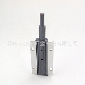 Aluminum Alloy Push To Open Device Silver Gold 46x36mm <b>Flush</b> Mount Cabinet <b>Door</b> <b>Handle</b> Free Hidden Mechanism - Product Image 2