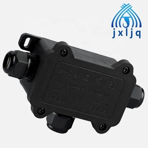 2 Way <strong>Electrical</strong> Junction Box Plastic Waterproof Connection Enclosure For Wire Cable Plug Socket - Product Image 3