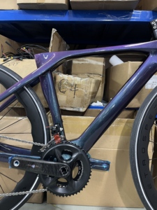 Bicicleta de Carretera Twitterbike 700C de Fibra de Carbono con Frenos de Disco T10pro R7170 de 24 Velocidades y Juego de Ruedas de Carbono Wave, Bicicleta Urbana - Product Image 1