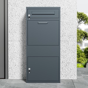 Boîte à <span class=keywords><strong>colis</strong></span> intelligente pour maison, boîte à <span class=keywords><strong>lettres</strong></span> en métal pour jardin <span class=keywords><strong>privé</strong></span>, extérieur, avec <span class=keywords><strong>livraison</strong></span> de <span class=keywords><strong>colis</strong></span> à récupération personnelle pour application postale - Product Image 4