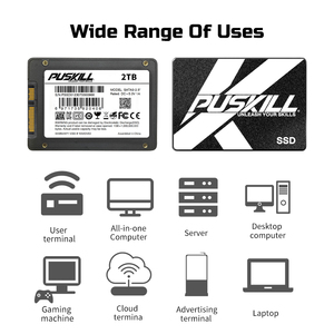 Puskill nóng bán 120/128/240/256/480/512/960/1TB/2TB/4TB SATA 3 SSD cho máy tính - Product Image 5