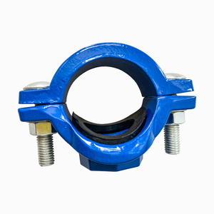 <span class=keywords><strong>Selle</strong></span> en fonte ductile à haute pression avec raccord femelle, pulvérisée <span class=keywords><strong>de</strong></span> résine époxy pour tuyaux en PE et <span class=keywords><strong>PVC</strong></span> - Product Image 3