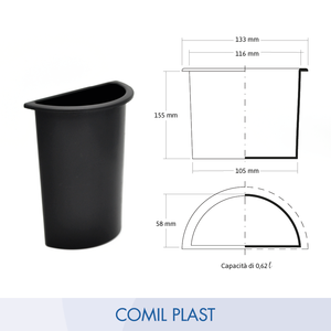 Doublure en plastique italien garantie de qualité pour Vases muraux Mausolée en granit Crypte Cimetière Uniquement Vase en plastique - Product Image 5