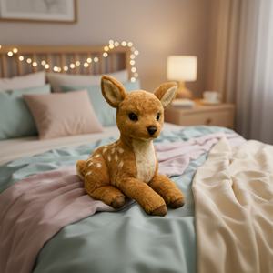 Vente en gros de jouets en peluche personnalisés, rembourrés de coton PP, pour cadeaux promotionnels d'entreprise - Product Image 3