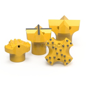 Sinorock điện-đầy đủ Carbon thép tự vữa khoan <span class=keywords><strong>bit</strong></span> bê tông cấu trúc hệ thống cho 40/16 Neo thanh giả mạo khoan công cụ - Product Image 5