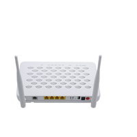El Mejor Precio de red óptica ONU ONT F460 con 1GE + 3FE + USB + WIFI Epon WIFI ONU Bridge Router para FTTH