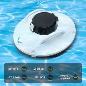 AKX OEM Rueda por encima del suelo con cable Wifi <span class=keywords><strong>Control</strong></span> remoto Aspiradora Piscina Alberca <span class=keywords><strong>Robot</strong></span> automático Limpiador de natación Motor Piscina <span class=keywords><strong>Robot</strong></span> - Product Image 4