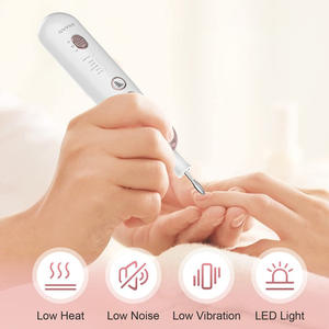 Set Profesional de Manicura y Pedicura 8 en 1, Lima de Uñas Inalámbrica de 5 Velocidades, Taladro Eléctrico Portátil para Uñas - Product Image 4