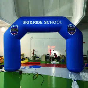 Arco inflable para correr, arco Led personalizado de alta calidad, hecho en China