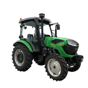 Accessoires gratuits disponibles cabine de tracteur agricole 100hp 4wd avec pto à vendre