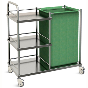 (MS-T270S) Chariot d'infirmière en acier inoxydable pour hôpital - Product Image 1
