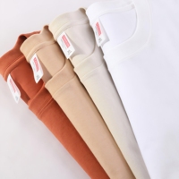 T-shirt Oversize Personnalisé en Gros 230 G/m² Coton 100% de Haute Qualité Homme Femme à Épaules Tombantes