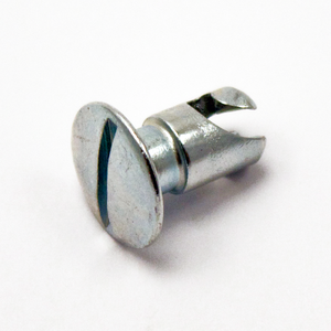 LEITE Fermeture à quart de tour sur mesure en acier inoxydable argenté de 5/16 po, tête ovale, Dzus pour motos, Chine OEM/ODM, selon dessin - Product Image 4