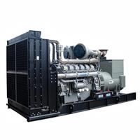 Perkins 560kW 700kVA Professionelles offenes Dieselaggregat 50Hz 60Hz für Einkaufszentren, Hotels und Wohnkomplexe als Notstromversorgung