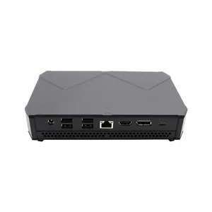 Yeni Mini PC çekirdek 10th Octa çekirdek DDR4 64GB RA büyük SSD 7 * USB portları taşınabilir oyun bilgisayar Win 10/Linux Mini oyun PC