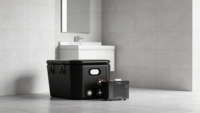 Baignoire à eau froide gonflable écologique pour extérieur, équipée d'un mini-refroidisseur d'eau, baignoire à glace portable pour la récupération sportive des athlètes