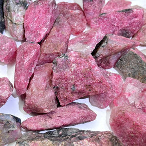 Pierre de guérison en quartz naturel, best-seller, tourmaline rose, <span class=keywords><strong>rodonite</strong></span>, pierres brutes pour collection - Product Image 2
