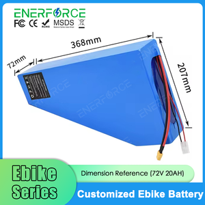 Enerforce 48V 60V 72V Triangle E Bike Batterie Li-ion personnalisée pour <span class=keywords><strong>Ebike</strong></span> 1000W-3000W - Product Image 6