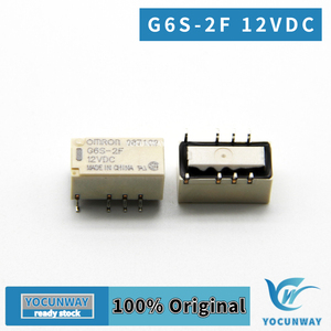 Originele Omron Relais G6S-2-5VDC G6S-2-12VDC G6S-2-24VDC G6S-2F-12VDC G6S-2F-Y 2-5vdc 12vdc 24vdc 3vdc 4.5vdc Dc 12V 24V 2a8pin - Product Image 6