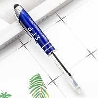 Stylo d'écriture personnalisé grec sororité SGR 3-en-1 stylet de précision captif avec lumière LED écran tactile stylo multifonction