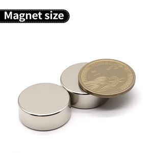 10x1/10x2/10x3mm-20/50/100pcs circular refrigerator <b>magnets</b> widely used in offices DIY Whiteboard, kitchen tool storage nail art - Product Image 2