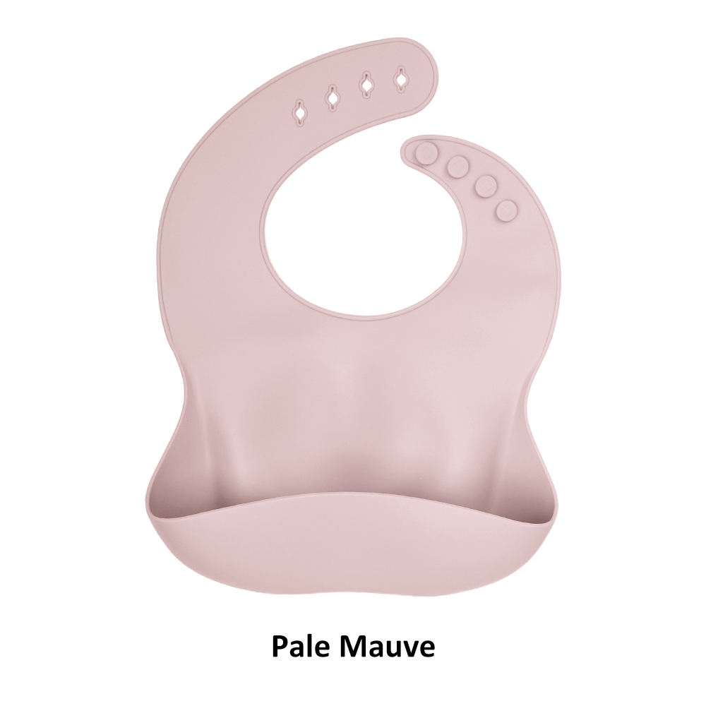 Pale Mauve bib