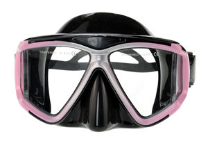 หน้ากากดำน้ำแบบสกูบา ซิลิโคน โลโก้สั่งทำฟรี  ใส่สบาย กันน้ำ  สามเลนส์ มุมมองกว้าง - Product Image 6