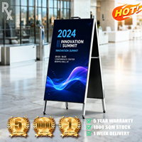 Écran LED multi-pixels RX Gob + IP65 étanche, mobile, couleur intégrale, garantie 5 ans pour les événements et signalétique numérique