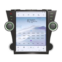 RoadNavi estilo Tesla Android 11 radio de coche para Toyota Highlander 2009-2014 reproductor Multimedia de coche inalámbrico Carplay 4G