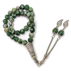 Cuentas de Oración Musulmanas, 8 mm, 33 Cuentas, 45 Piezas, Pulsera Musulmana de Ojo de Tigre, Imam Zaman, Kaba Misbaha Tasbih. - Product Image 2