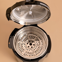 GT602-K3 Multicuiseur Électrique WIFI en Acier Inoxydable 6-en-1, Contrôle par Application, Cuve Intérieure Antiadhésive en Aluminium 5.1-6L, Usage Domestique