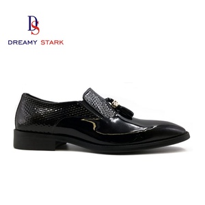 Chaussures habillées de luxe pour hommes, faites à la main, en cuir brillant 3D gaufré, personnalisables, durables, de haute qualité, style Oxford, légères et respirantes - Product Image 2