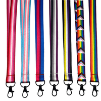 Badge LGBTQ, égalité, gay, lesbienne, bisexuelle, transgenre, porte-clés arc-en-ciel, porte-badge, drapeau de la fierté, cordon