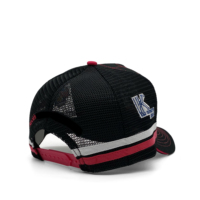 Casquettes en maille personnalisées avec broderie et impression, 5 panneaux, profil haut, style country, casquettes de camionneur à visière sandwich, Australie