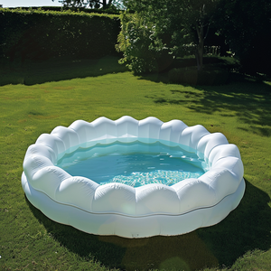 Tùy Chỉnh Lớn PVC Trẻ Em Hồ Bơi Bơm Hơi Độc Đáo Thiết Kế Mới Cho Sân Sau Chèo Vòng Bơi Kiddie Hồ Bơi Bơm Hơi Cho Trẻ Em - Product Image 5