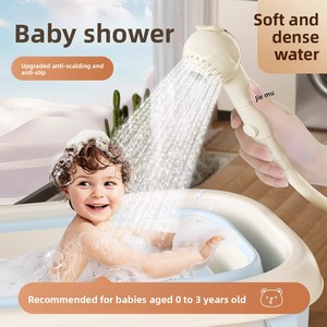 Cabezal de Ducha para Niños y Mascotas, Set de Ducha para Bañera, Boquilla Externa para Champú, Diseño Moderno, Rociador y Lavafaldas - Product Image 2