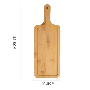 Bandeja Ecológica Desechable de Bambú para Aperitivos y Frutas, Plato Rectangular para Fiestas y Hoteles, Ideal para Servir Frutos Secos - Product Image 3